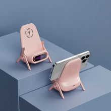 Mini Chair Cordless Charger Desktop Phone Stand Tabletop Ornament