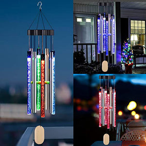 Outdoor Solar Wind Chimes Light