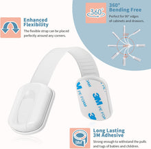 6 Pack Adjustable Baby Cupboard Safety Locks