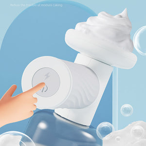 Automatic Foaming Pet Shampoo Brush Scrubber