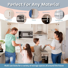 6 Pack Adjustable Baby Cupboard Safety Locks