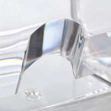 Clear Cosmetic Box Acrylic Q-tip Storage Jar