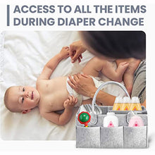 Baby Diaper Caddy Organizer Nursery Basket