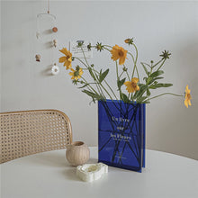 Modern Acrylic Transparent Book Plant Vase