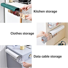 6 Cell Wall Mounted Self-Adhesive Anti Dust Socks Storage Boxes