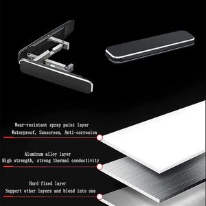 Folding Invisible Portable Metal Cell Phone Stand Holder