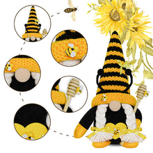 Bumble Bee Gnome Plush Ornaments