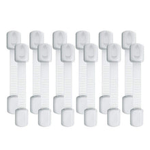 6 Pack Adjustable Baby Cupboard Safety Locks