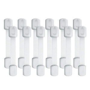 6 Pack Adjustable Baby Cupboard Safety Locks