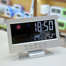 Voice Control Digital Weather Clock With Backlight