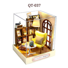 Mini DIY Flower House Handmade 3D Puzzle Assembly Building Toys