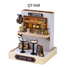 Mini DIY Flower House Handmade 3D Puzzle Assembly Building Toys