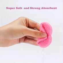 50-Count Heart Shape Compressed Facial Sponges