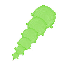 6 Pcs Reusable Silicone Stretch Lids