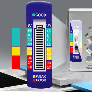 Universal Battery Checker with LCD Display