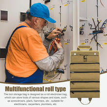 Large Capacity Waterproof Foldable Roll Tool Bag