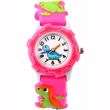 3D Dinosaur Silicone Kids' Quartz Watch
