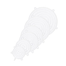 6 Pcs Reusable Silicone Stretch Lids