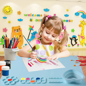 Non-Stick Silicone Washable Drawing and Painting Art Crafting Mat