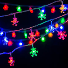 3M 20LED Christmas Snowflake String Lights