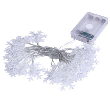 3M 20LED Christmas Snowflake String Lights