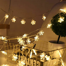 3M 20LED Christmas Snowflake String Lights