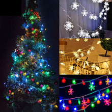 3M 20LED Christmas Snowflake String Lights