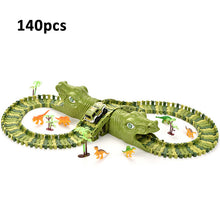 Dinosaur Race Track Car Playset