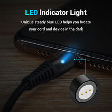 3-in-1 Magnetic Fast Charging USB Cable for IOS Android Type-c