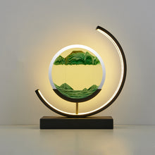 LED 3D Quicksand Table Lamp