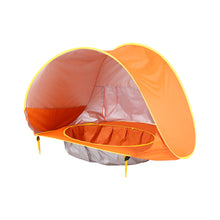 UV-Protection Pop-Up Beach Tent with Pool