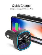 FM Bluetooth Transmitter Wireless Radio Car Adapter Kit
