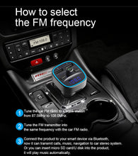 FM Bluetooth Transmitter Wireless Radio Car Adapter Kit