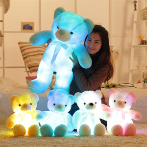 LED Colorful Glowing Teddy Bear Stuffed