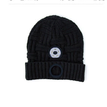 Light Up Flashlight Knitted Beanie Cap