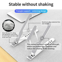 Notebook Computer Stand Anti-Skid Heat Dissipation Base Foldable Lifting Stand