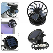 Solar Powered Mini Cooling Clip Fan