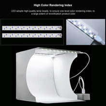 Mini Folding Lightbox 2 LED Photography Softbox