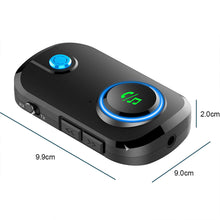 2-in-1 Bluetooth Car Audio Hands-free Call Receiver and Speaker