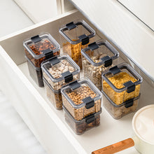 Stackable Kitchen Sealed Jar Plastic Food Storage Box