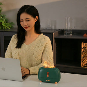 LED Color Flame Air Humidifier