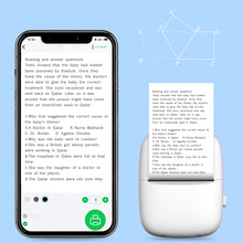 Rechargeable Portable Mini Inkless Thermal Printer