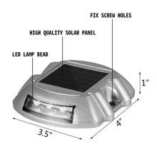 Solar Drive Way Warning Step Lights