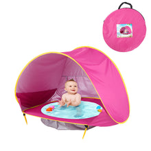 UV-Protection Pop-Up Beach Tent with Pool
