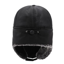 Men's Ear Protection Face Bomber Hat