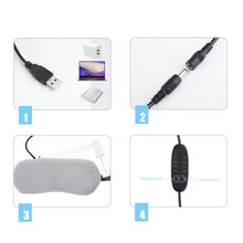 Smart Temperature & Timer Control USB Heated Eye Mask
