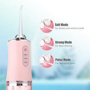 USB Rechargeable Oral Water Jet Irrigator and Flosser