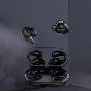 TWS Bone Conduction Earclip Touch Control Earphones