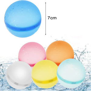 6pcs Reusable Water Ball Bomb