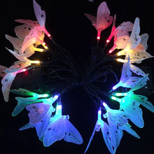 Solar Powered Butterfly Fiber Optic Fairy String Light